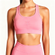 Blush Pink Racerback Sports Bra & Matching Bottoms